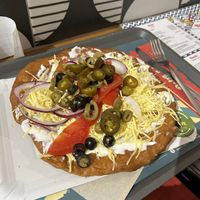   at Retró Lángos Budapest in Budapest