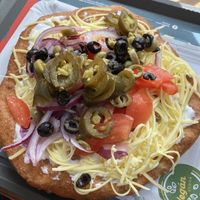   at Retró Lángos Budapest in Budapest