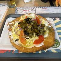 Ask to add jalapeños baby #Veganuary at Retró Lángos Budapest in Budapest