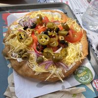 Vegan vegetable   at Retró Lángos Budapest in Budapest