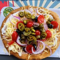   at Retró Lángos Budapest in Budapest