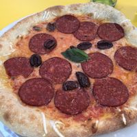 Pizza pepperoni  at Freedom Pizza in Madrid