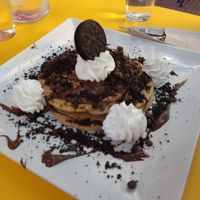 Pancakes at Freedom Pizza in Madrid