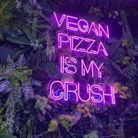 Had to take this shot at Freedom Pizza in Madrid