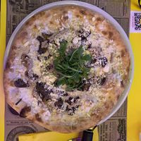 Fungi pizza  at Freedom Pizza in Madrid