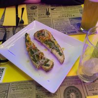 Toasts  at Freedom Pizza in Madrid