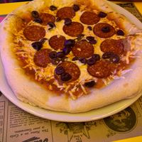 Pepperoni picante at Freedom Pizza in Madrid