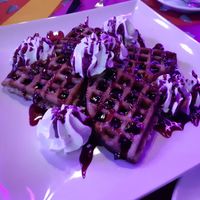 Waffles, again at Freedom Pizza in Madrid