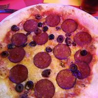 Pepperoni picante at Freedom Pizza in Madrid