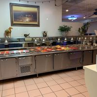 View of raw bar from outside  at Magic Grill in Garwood