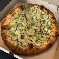 The Mean Green   at Meek's Vegan Pizza in Houston