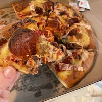 “Meat” Lover’s 🤯🤤  at Meek's Vegan Pizza in Houston