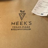   at Meek's Vegan Pizza in Houston