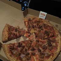   at Meek's Vegan Pizza in Houston