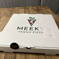   at Meek's Vegan Pizza in Houston