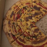   at Meek's Vegan Pizza in Houston