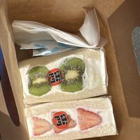   at Hatoya's Vegan Fruit Sandwiches in Tokyo