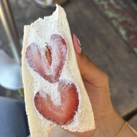   at Hatoya's Vegan Fruit Sandwiches in Tokyo