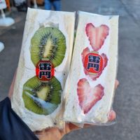  at Hatoya's Vegan Fruit Sandwiches in Tokyo