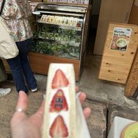   at Hatoya's Vegan Fruit Sandwiches in Tokyo