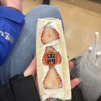   at Hatoya's Vegan Fruit Sandwiches in Tokyo