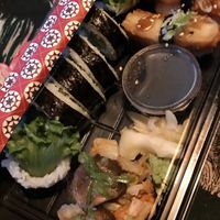Vegan Special 10 pieces take away  at Sushi City in Gaevle