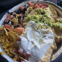 Loaded nachos  at Vegan Eats and Treats Cafe in Glen Rock