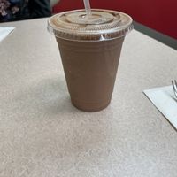 chocolate peanut butter milkshake   at Vegan Eats and Treats Cafe in Glen Rock