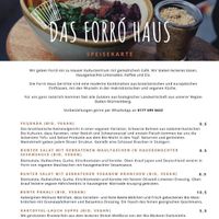Speisekarte at Das Forró Haus in Stuttgart