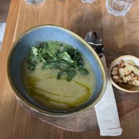 KARTOFFEL-LAUCH SUPPE (BIO, VEGAN) at Das Forró Haus in Stuttgart