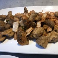 Salt and pepper mushrooms   at Master Restaurant in Newcastle Upon Tyne