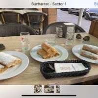 Pies  at La plăcinte in Bucharest