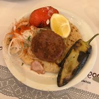 Beyond meat main was fantastic! Looked identical to the meat plates and tasted delicious  at The President in Nea Makri