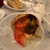 Falafel wrap  at The President in Nea Makri