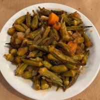 Okra  at Aristea in Crete