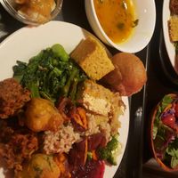 Thanksgiving meal at Kalachandji's in Dallas