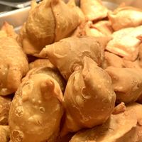 Hot Samosas  at Kalachandji's in Dallas