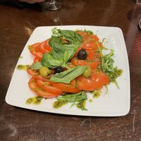 Caprese salad without cheese   at Il Palio in Amsterdam
