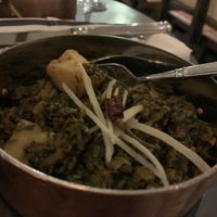 Three green saag aloo  #Veganuary at Khai Khai in Newcastle Upon Tyne