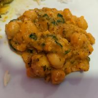 Chana masala at Indian Punjabi Restaurante in Viana Do Castelo