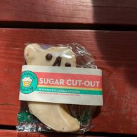 Sugar cookie at Global Gallery Coffee Shop in Columbus