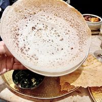 Vegan hopper at Hoppers - Marylebone in London