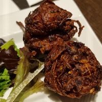 Onion bhajis at Clay Oven in Albufeira