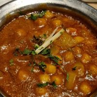 Chana masala at Clay Oven in Albufeira