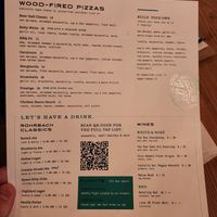 I forgot to take a picture of the other side of the menu at Rohrbach Brewing Co in Rochester