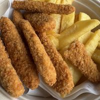 Fish & chips  at Rango de Planta - Comida Vegana in Curitiba