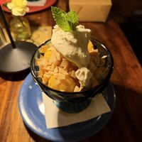 Vegan Fruit Sundae  at Olea Mediterranean Taverna in Brooklyn