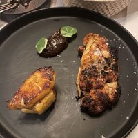 Sous vide charred cauliflower with grilled pineapple  at Sueño in Dayton