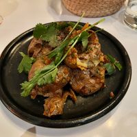 I gave the veganized ‘Papas’ (side of potatoes) another try - so much improved compared to last time!! Crispy-crunchy and soooo good 🤤   at Sueño in Dayton