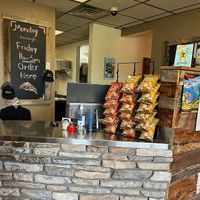 Order counter at Keith's Pizza in Bemidji
